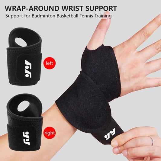 Weightlifting wrist wrap
